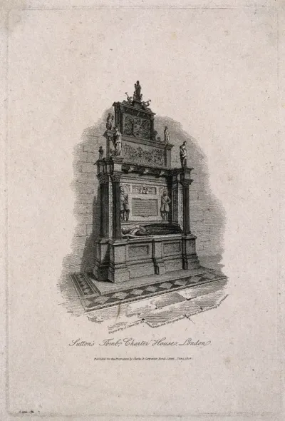 Thomas Sutton: his tomb