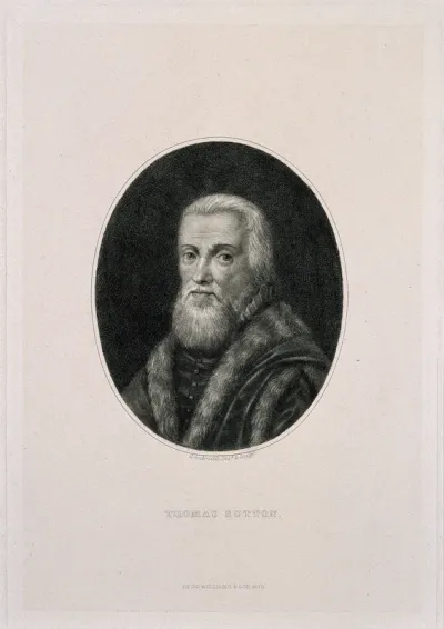 Thomas Sutton. Mixed method engraving by G. Gabrielli, 1875, after himself