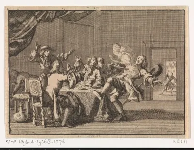 Thomas Tullock, aanhanger van koning Jacobus II in Schotland, wordt gedood door het onverwacht afgaan van zijn pistool, 1690