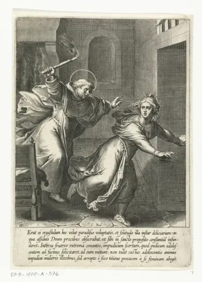 Thomas verjaagt de verzoeking