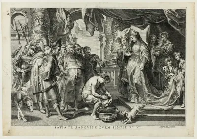 Thomiris, Queen of the Scyths, with the Head of Cyrus
