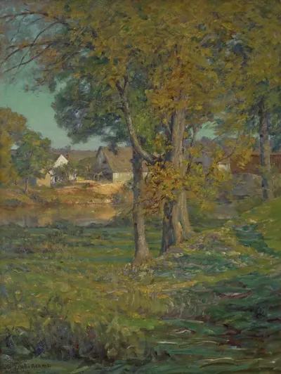 Thornberry's Pasture, Brooklyn, Indiana (An Indiana Farm)