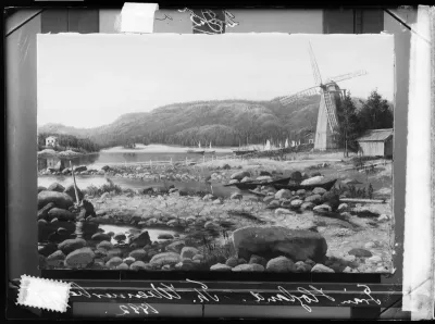 Thorsten Waenerberg: "Mylly Suursaarella" vuodelta 1892