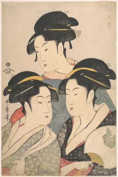 Three Beauties of the Kwansei Period