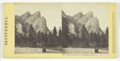 Three Brothers - Yosemite Valley, California, No. 262 from the series "California"