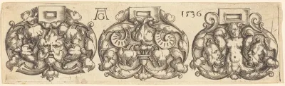 Three Buckles of Girdles Side by Side