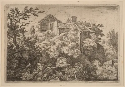 Three Cottages on a Rock