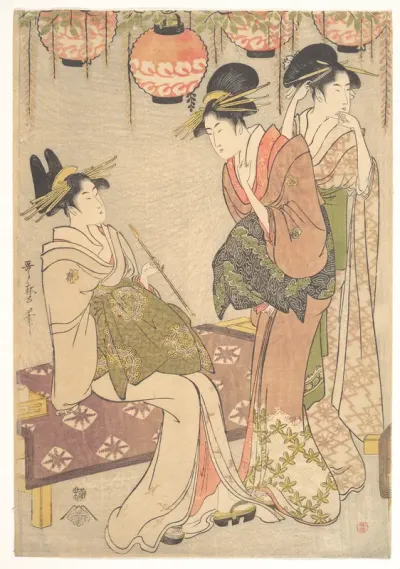 Three Courtesans