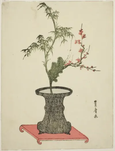 Three friends Ikebana