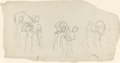 Three Groups of Dancers
