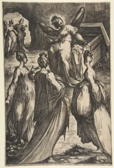 Three Marys at the Tomb