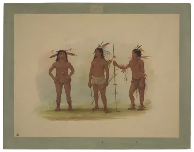 Three Omagua Men