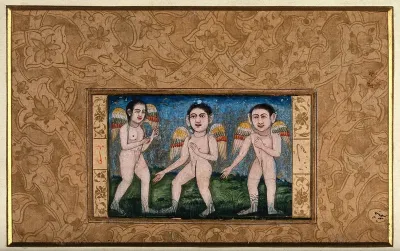 Three peris (fairies)