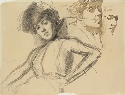 Three Studies for Portrait