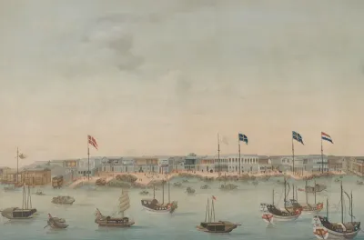 Three Views of the Pearl River: Canton, Macao, Whampoa