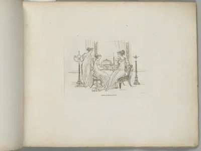 Three Women by a Harpsichord (from Sketches in Outline)