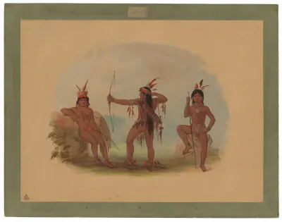 Three Woyaway Indians