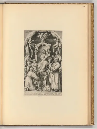 Thronende Maria mit Kind, Heiligen, Stiftern und Mitgliedern der Familie Zuccaro