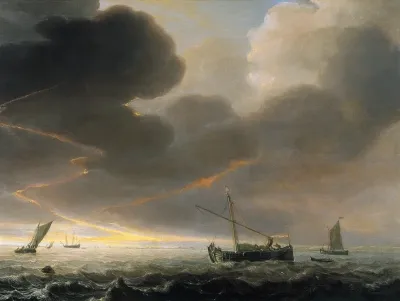 Thunderstorm off the Coast