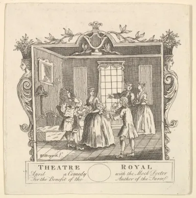 Ticket for Fielding's The Mock Doctor