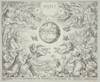 Tilbedelse af Treenigheden i himlen
