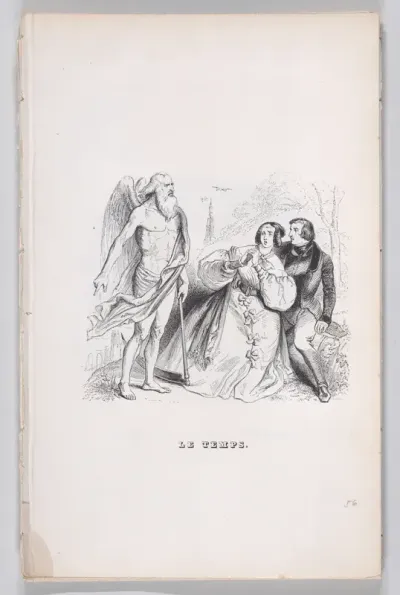 Time, from "The Complete Works of Béranger"