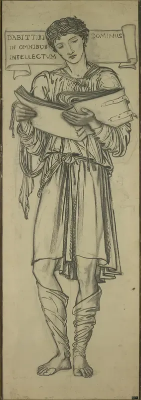 Timothy (Cartoon for Lady Chapel east window)
