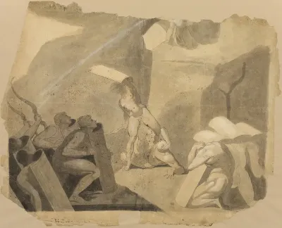 Titans Storming Mount Olympus