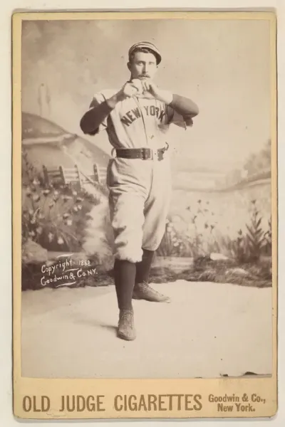 Titcomb, Pitcher, New York, from the series Old Judge Cigarettes