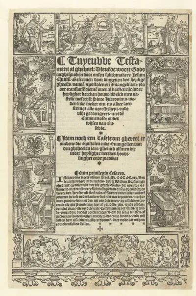 Titelblad Nieuwe Testament