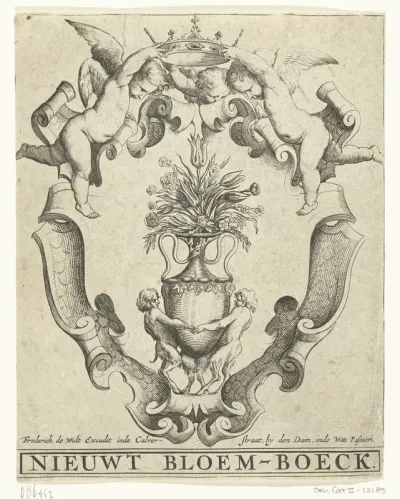 Titelblad: Nieuwt Bloem-Boeck