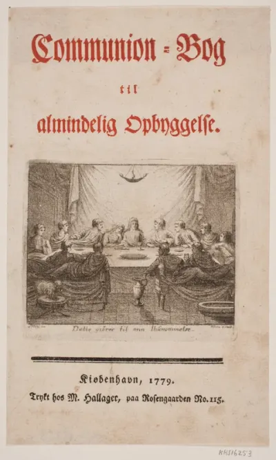 Titelblad til "Communion: bog til almindelig opbyggelse"
