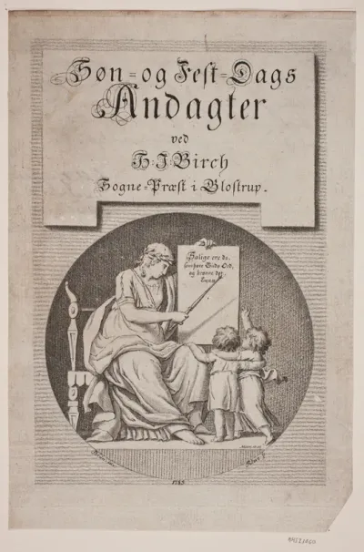 Titelblad til "Søn- og Fest- Dags Andagter"