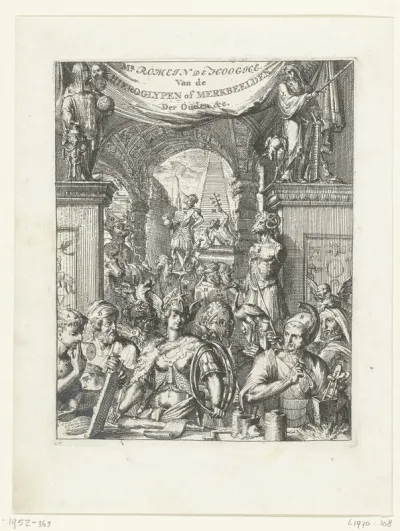 Titelblad van de Hieroglyphica