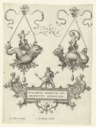 Titelblad van een serie hangers
