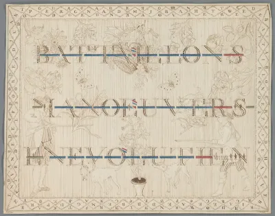 Titelblad voor het ensemble, ca. 1799-1803