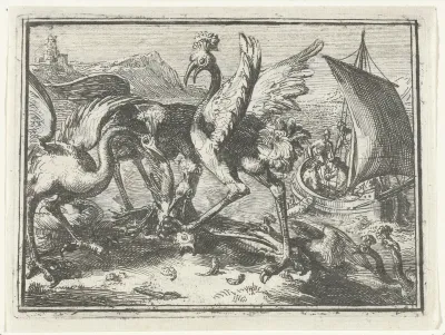 Titelblad voor het pamflet: De Jonge Koekkoek onder de Kroonvogels, 1702