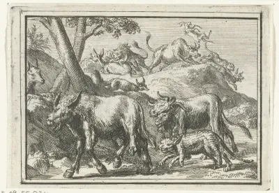 Titelblad voor het pamflet: Het Cremoneesche Vreugdevuur, 1702