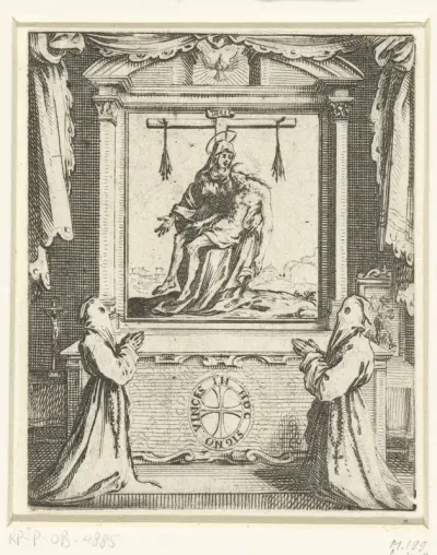 Titelblad voor 'Règlement et establissement de la Compagnie des Pénitens blancs de la Ville de Nancy'