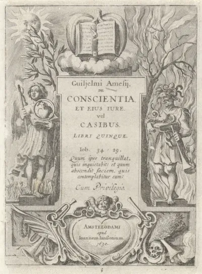 Titelblad voor Willem Ames, De Conscientia, 1630
