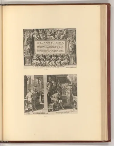 Titelblatt, Acta Apostolorum, Taten der Apostel