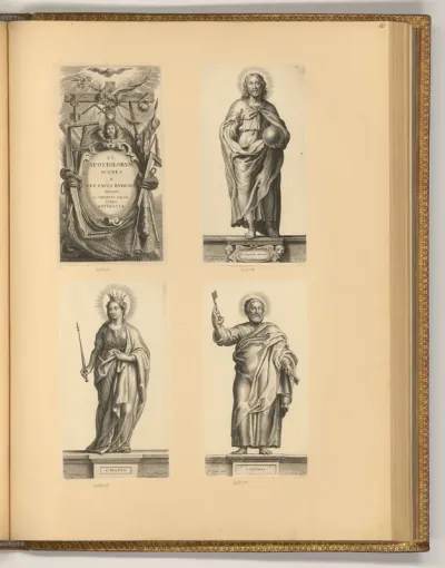 Titelblatt; Christus; Maria; Hl. Petrus