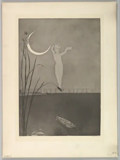 Titelblatt, from the series "Radierte Skizzen"
