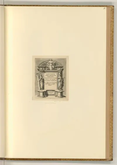 Titelblatt, Illustrium iureconsultorum imagines
