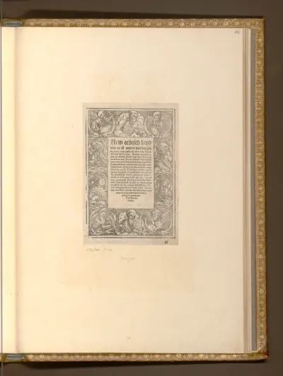 Titelblatt mit Petrus und Paulus in Halbfiguren