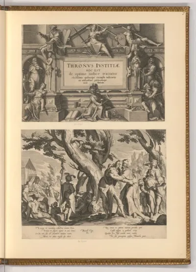 Titelblatt, Moses und Jethro