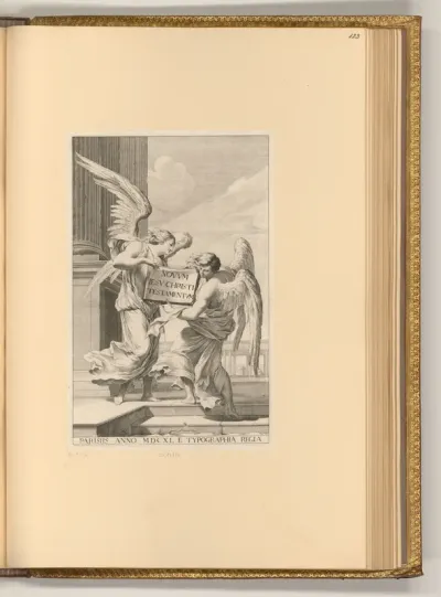 Titelblatt, Novum Jesu Christi Testamentum