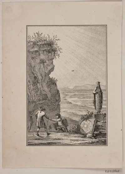 Titelkobber til August Hennings: "Olavides", 1779