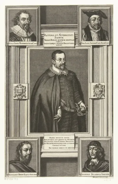 Titelpagina van de catalogus van de Bodleian library