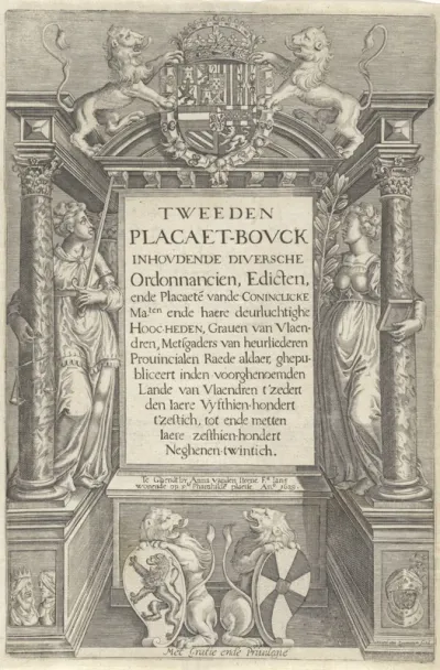 Titelpagina van: Tweeden Placaet-bouck (...), 1629